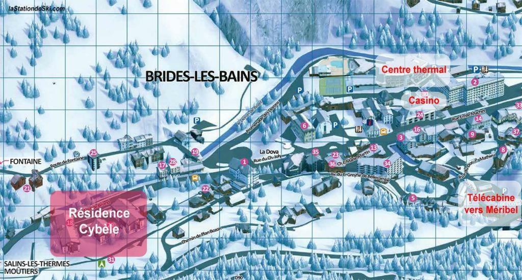 Pensee Des Alpes 2 Etoiles Ski And Spa Brides-les-Bains Eksteriør bilde
